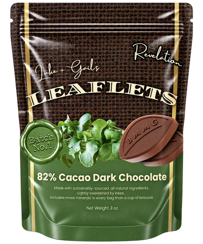 Batch No. 1: Dark Chocolate Leaflets