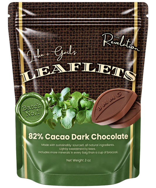 Batch No. 1: Dark Chocolate Leaflets