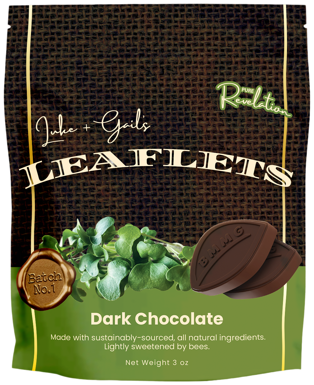 Batch No. 1: Dark Chocolate Leaflets