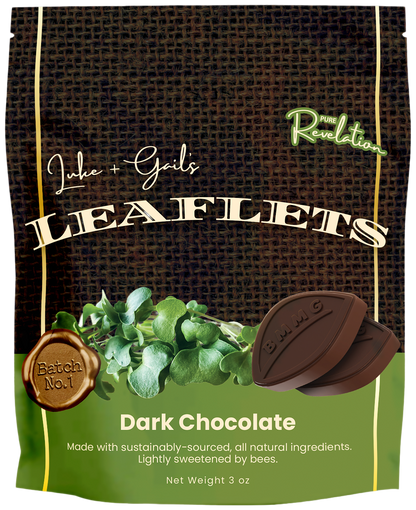 Batch No. 1: Dark Chocolate Leaflets