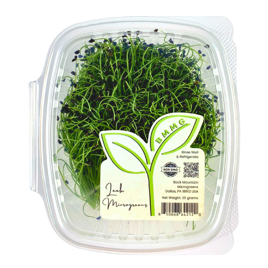Leek Microgreens